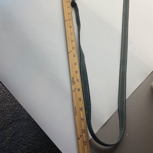 Portland Leather Goods Envelope Clutch Crossbody Bag Gray Convertible - Picture 13 of 15